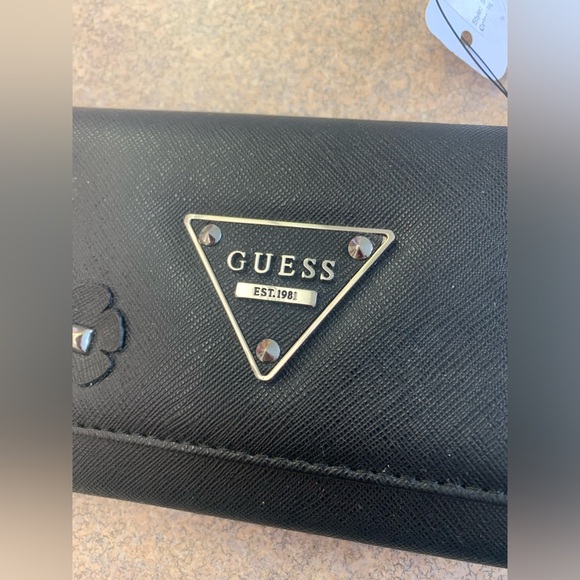 GUESS Black Wallet BRAND NEW - Picture 2 of 9